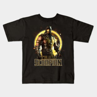 Team Scorpion Mortal Kombat Pro Kompetition Kids T-Shirt